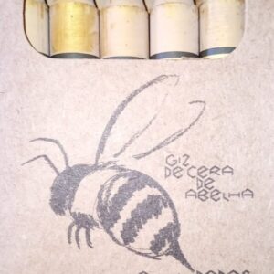 Bastón de cera de abejas Apiscor 10 unidades – color oro - material Waldorf en A Casa de Maria Vigo