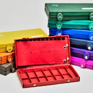 Estuches artesanales de colores