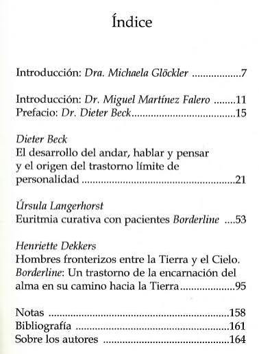 Portada de *Borderline: Trastorno límite de personalidad*