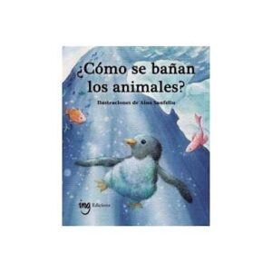 Portada de *¿Cómo se bañan los animales?*
