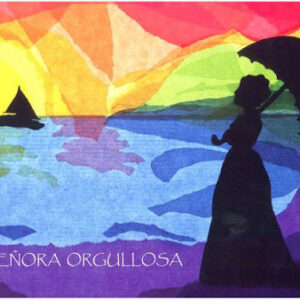 Portada de *La señora orgullosa. Cuento ilustrado pasta dura*