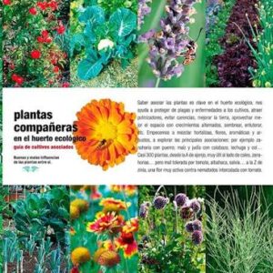 Portada de Plantas compañeras en el huerto ecológico