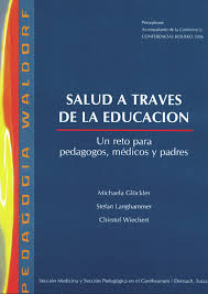 Portada de *Salud a través de la Educación. Un desafío para pedagogos, médicos y padres.*